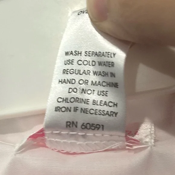 Petit Ami pink hand embroidered diaper set - Picture 6 of 6